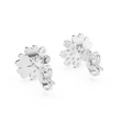 Lysavienne Floral Burst Diamond Earrings