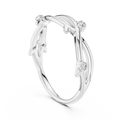 Seravienne Twisted Crossover  Diamond Ring