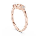 Calavienne Intertwined Heart Diamond Ring