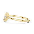 Calavienne Intertwined Heart Diamond Ring