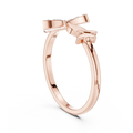 Lysavienne Bow Pavé Diamond Ring