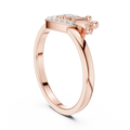 Amelienne Heart Pavé  Diamond Ring