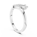 Amelienne Heart Pavé  Diamond Ring