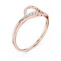 Seravienne Infinity Loop Diamond Ring