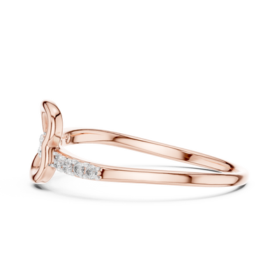 Seravienne Infinity Loop Diamond Ring