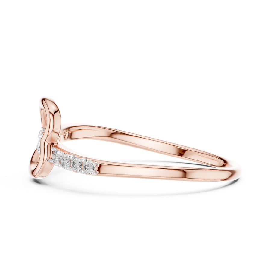 Seravienne Infinity Loop Diamond Ring