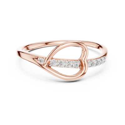 Seravienne Infinity Loop Diamond Ring