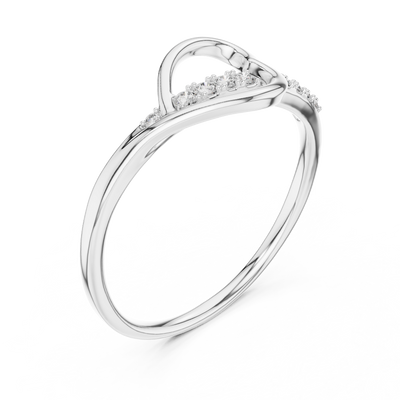 Seravienne Infinity Loop Diamond Ring