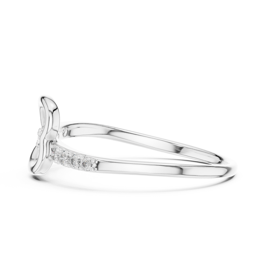 Seravienne Infinity Loop Diamond Ring