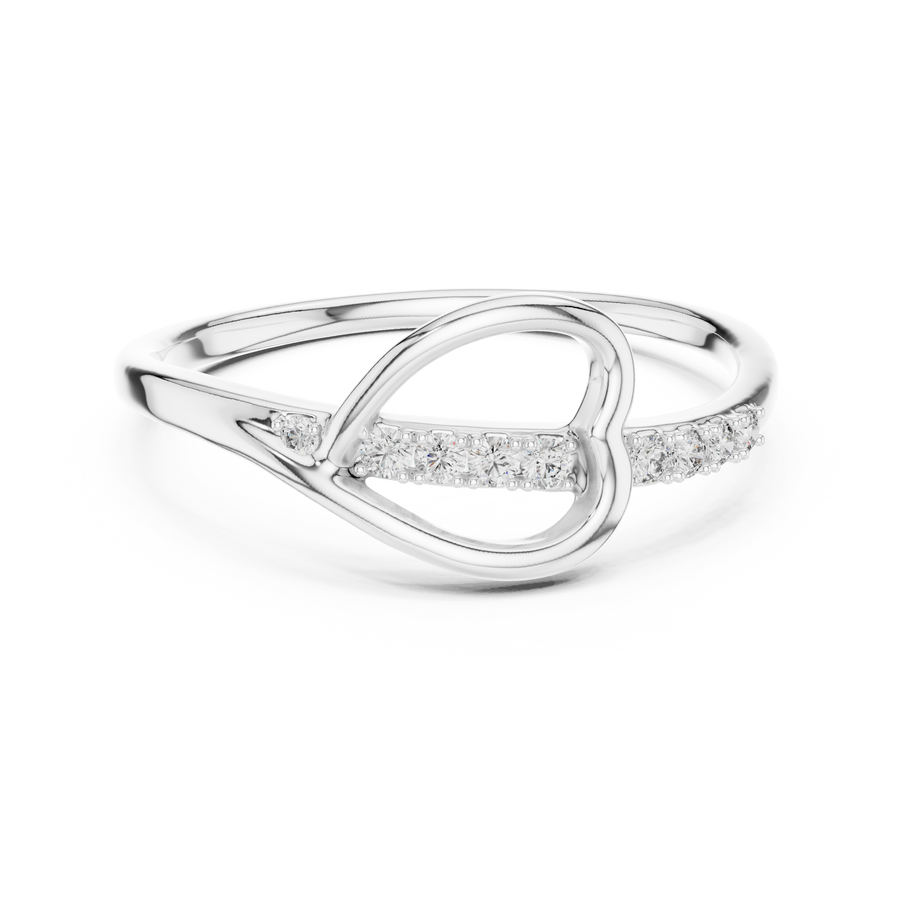 Seravienne Infinity Loop Diamond Ring