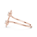 Aurellienne Double Floral Diamond Ring