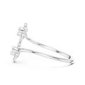 Aurellienne Double Floral Diamond Ring