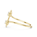 Aurellienne Double Floral Diamond Ring