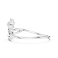 Elowen Twisted Floral Diamond Ring