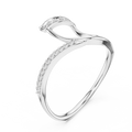 Elowira Sculpted Curve Diamond Ring