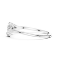 Elowelle Curved Harmony  Diamond Ring