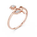 Elowyn Floral Bloom Diamond Ring
