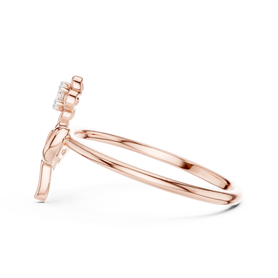 Elowyn Floral Bloom Diamond Ring