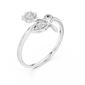 Elowyn Floral Bloom Diamond Ring
