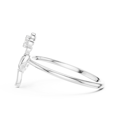 Elowyn Floral Bloom Diamond Ring