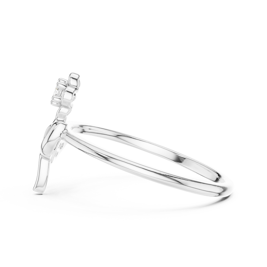 Elowyn Floral Bloom Diamond Ring
