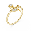 Elowyn Floral Bloom Diamond Ring