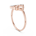 Amelisse Heartline  Diamond Ring