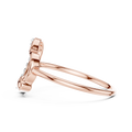 Amelisse Heartline  Diamond Ring