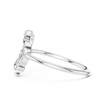 Amelisse Heartline  Diamond Ring