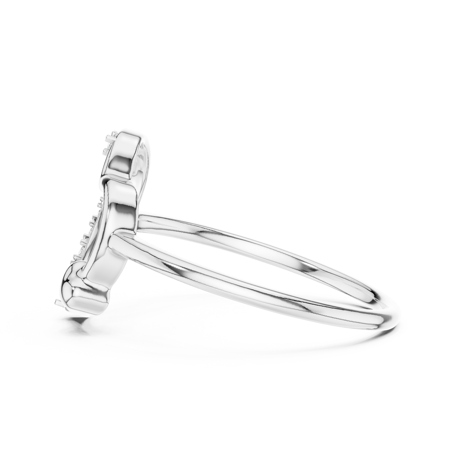 Amelisse Heartline  Diamond Ring