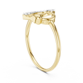 Amelisse Heartline  Diamond Ring