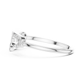 Elavienne Crossline Pavé  Diamond Ring