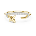 Elavienne Crossline Pavé  Diamond Ring