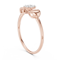 Aurellia Bow Accent  Diamond Ring