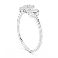 Aurellia Bow Accent  Diamond Ring