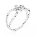 Bellavienne Bow Cluster Diamond Ring