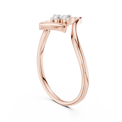 Celestielle Diamond Frame Ring
