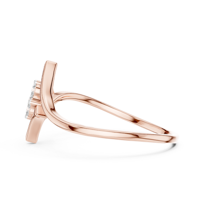 Celestielle Diamond Frame Ring