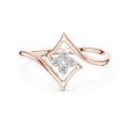 Celestielle Diamond Frame Ring
