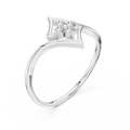 Celestielle Diamond Frame Ring