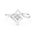 Celestielle Diamond Frame Ring