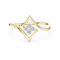 Celestielle Diamond Frame Ring