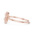 Amourielle Twin-Loop Diamond Ring