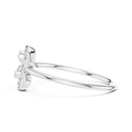 Amourielle Twin-Loop Diamond Ring