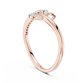 Elavienne Twisted Infinity Diamond Ring