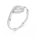 Elavienne Twisted Infinity Diamond Ring