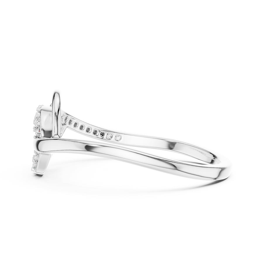 Elavienne Twisted Infinity Diamond Ring
