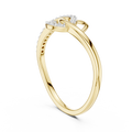 Elavienne Twisted Infinity Diamond Ring