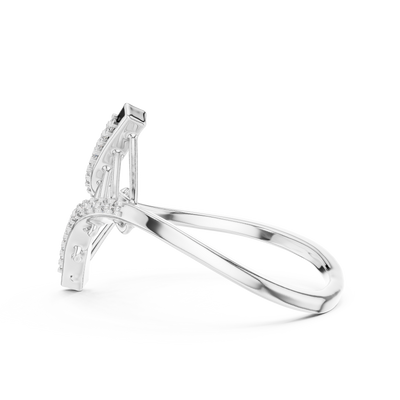 Virellia Openwork Diamond Ring