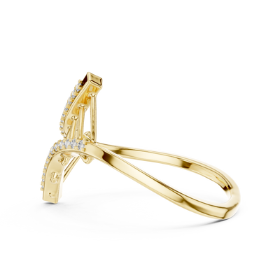 Virellia Openwork Diamond Ring